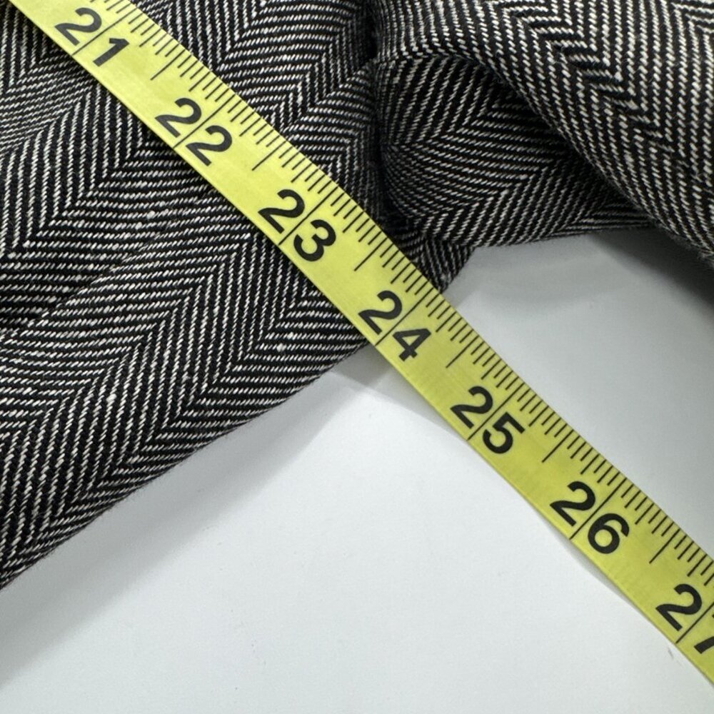 Banana Republic Wool Linen Blazer Mens 46 Tailored Slim Gray Suit Coat $400 NEW - Picture 7 of 14